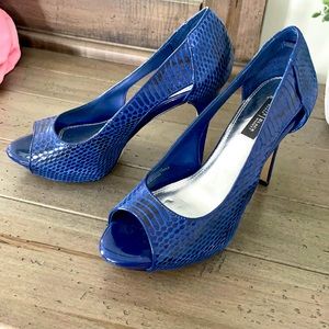 Cobalt blue White House black market heels